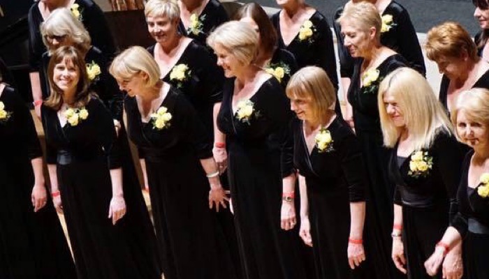 Black Sheep Harmony in concert.